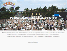 Tablet Screenshot of ishinomakicc.org